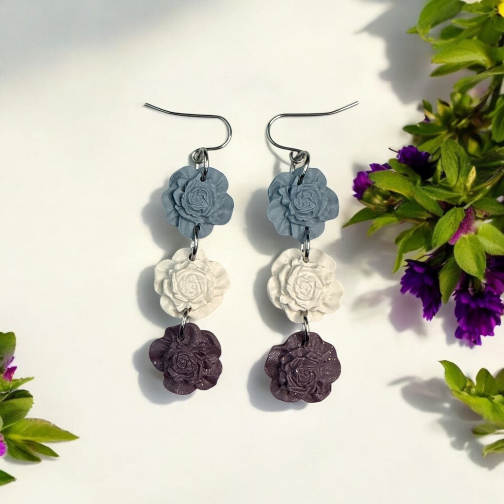 Mystical Summer time Floral Dangles